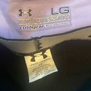 Under Armor Womens Cold Gear Compression Leggings size Large